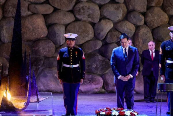 US's Marco Rubio visits Yad Vashem, signs Survivors' Declaration