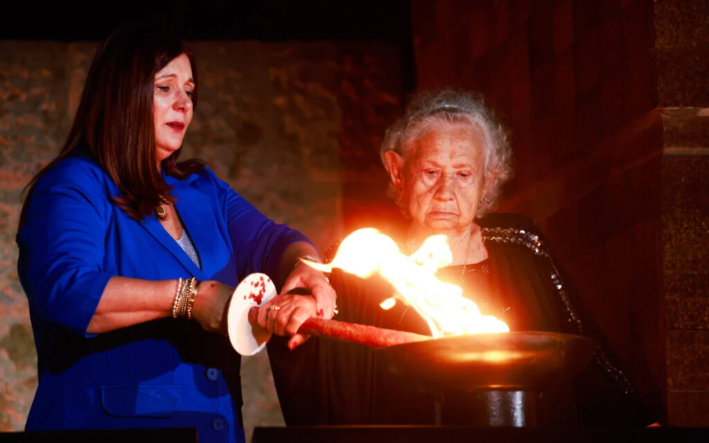 Amid Echoes of War, These Survivors Will Light Yom Hashoah Torches in Pre-Recorded Ceremony