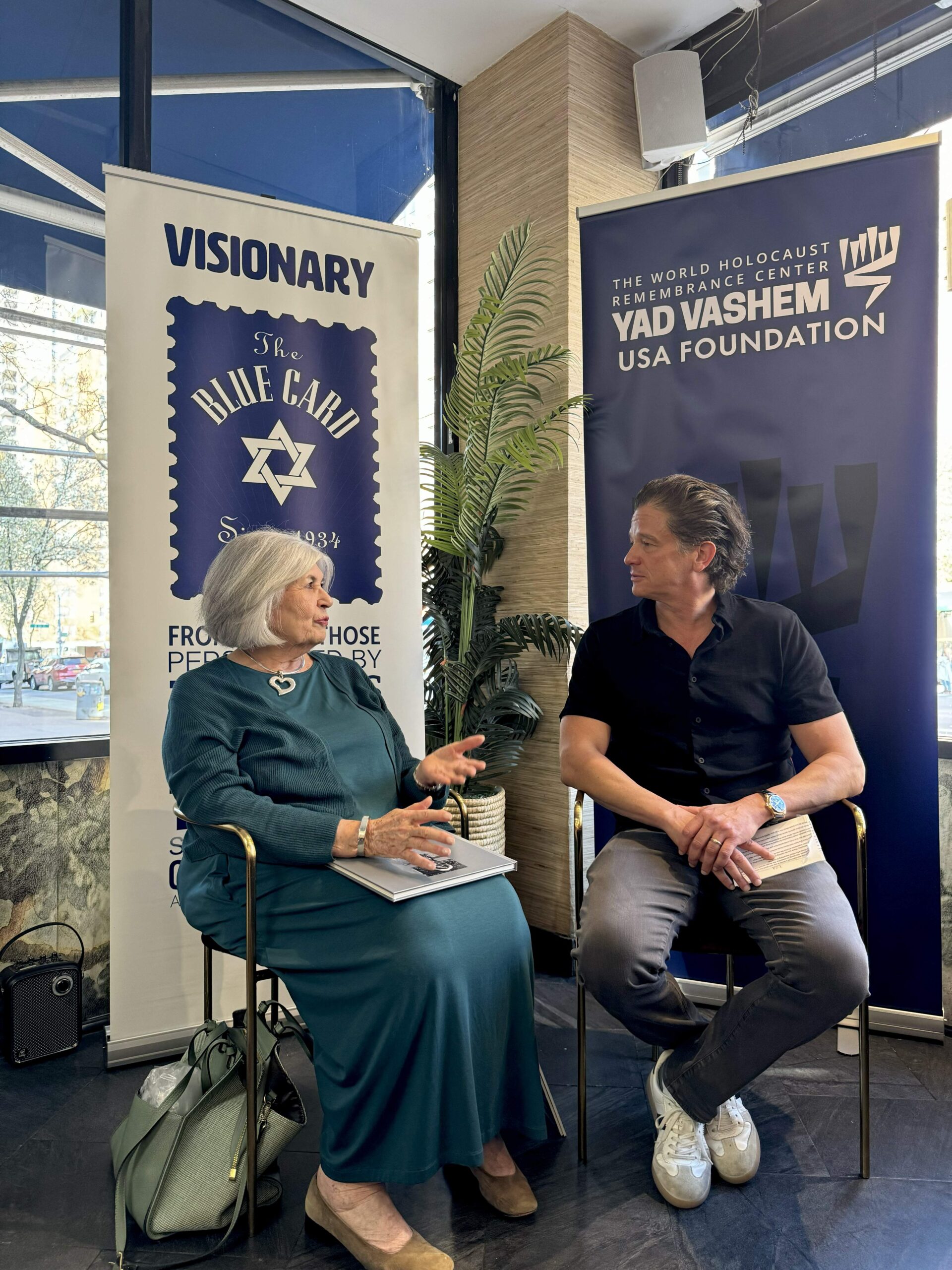 Sip and Listen: A pop-up series to hear Holocaust Survivors’ stories